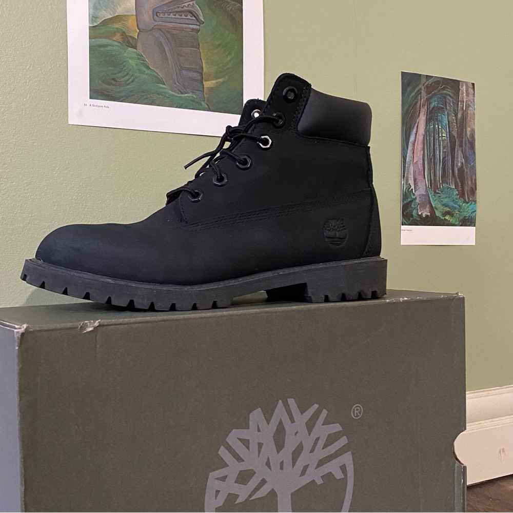 Black Timberland Boots